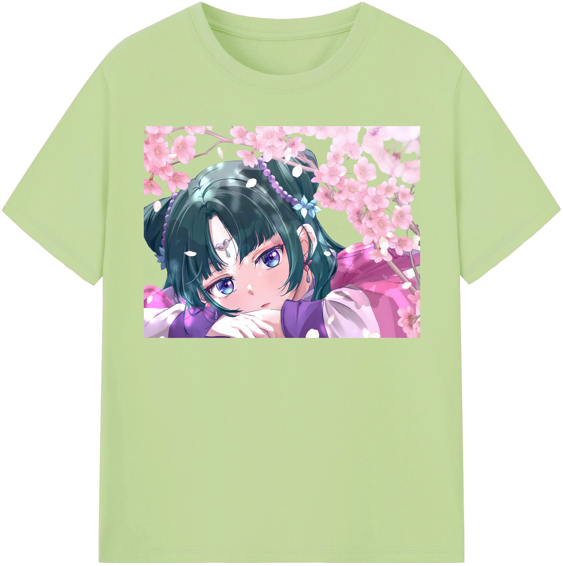 （画像用） 薬屋のひとりごと The Apothecary Diaries 綿100％半袖Tシャツ（フロントプリント）
